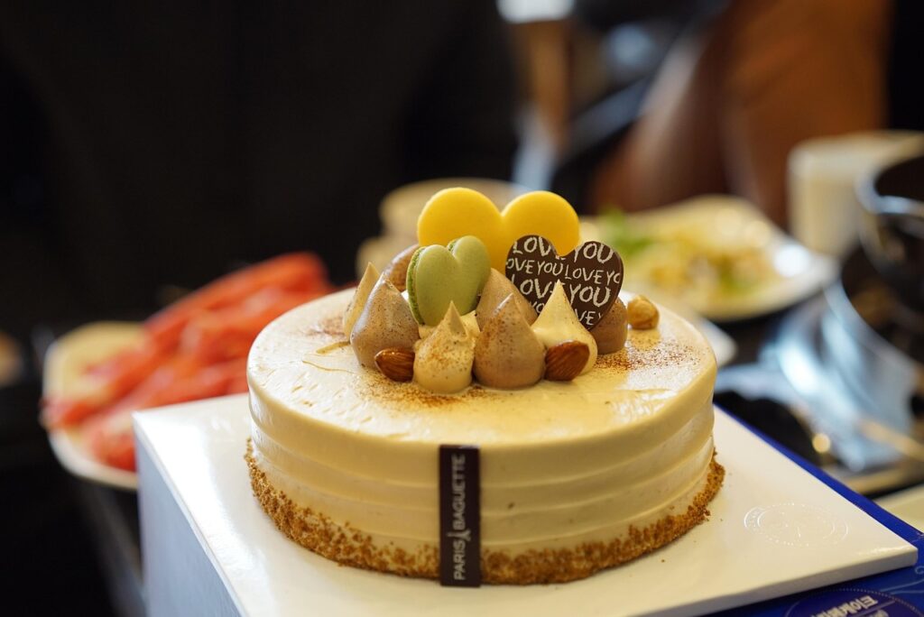 party, happy birthday, cake, cream